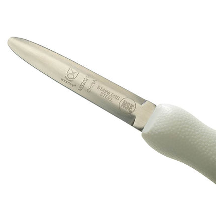 Dao Mở Hàu Mercer Culinary M33021A 10.2 cm Cán Polypropylene Trắng Thép Carbon Nhật