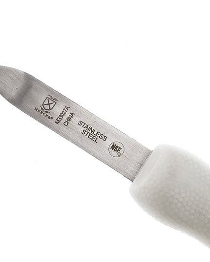 Dao Mở Hàu Mercer Culinary M33027A 7 cm Cán Polypropylene Trắng Thép Carbon Nhật