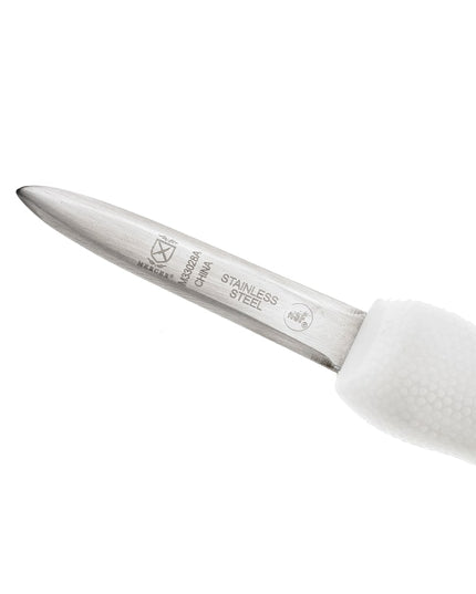 Dao Mở Hàu Mercer Culinary M33028A 7.6 cm Tay Cầm Polypropylene Trắng Thép Carbon Nhật