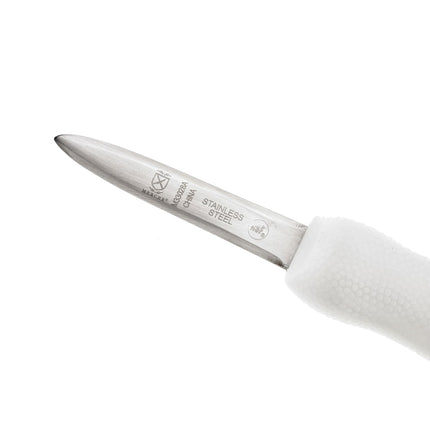 Dao Mở Hàu Mercer Culinary M33028A 7.6 cm Tay Cầm Polypropylene Trắng Thép Carbon Nhật