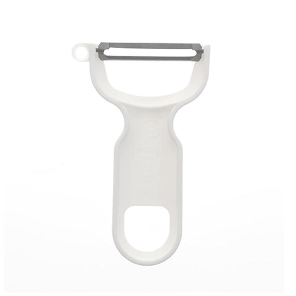 Dao Gọt Mercer Culinary M33071WHB Hình Chữ Y Lưỡi Thẳng Cán Polypropylene Công Thái Học Màu Trắng