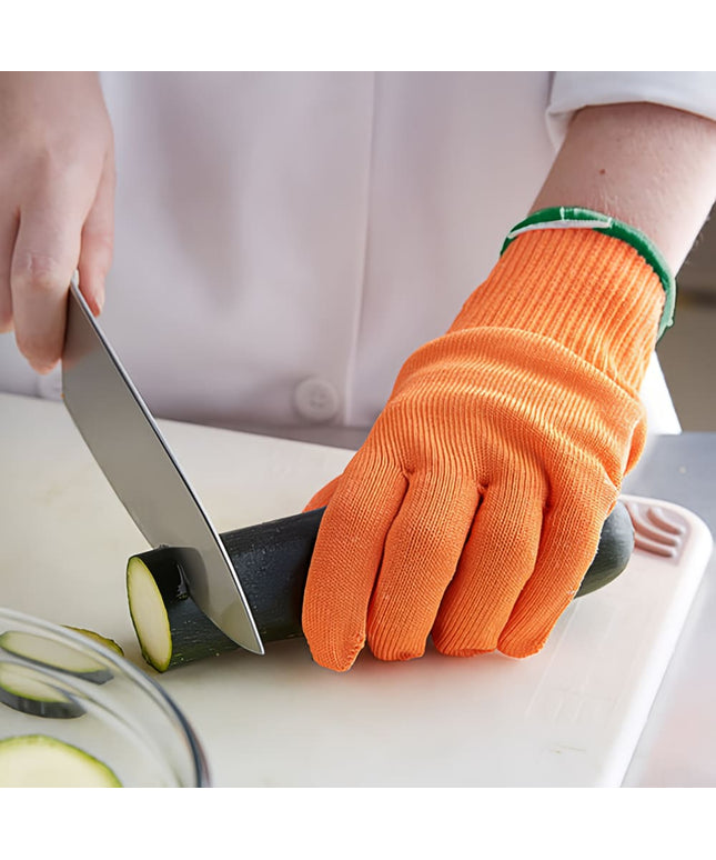 Găng Tay Chống Cắt Mercer Culinary M33415OR1X Cỡ 1X-Large - Polyethylene Phân Tử Siêu Cao, Cam Viền Đen
