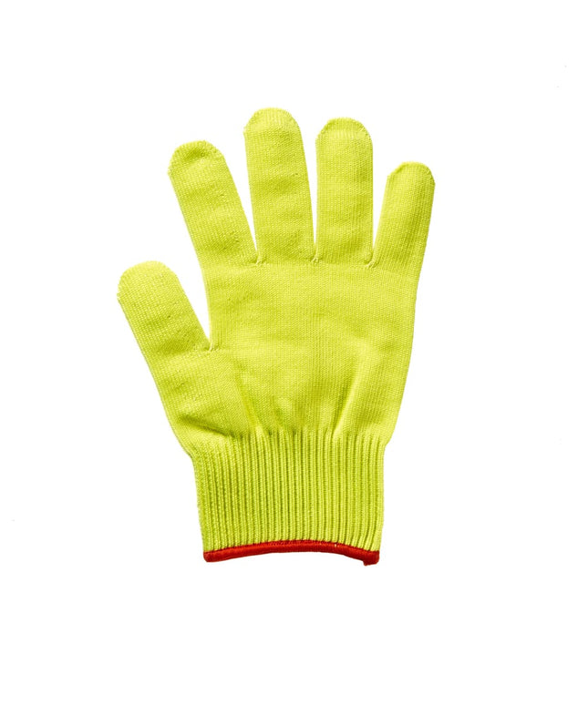 Găng Tay Chống Cắt Mercer Culinary M33415YLS Cỡ Small - Polyethylene Phân Tử Siêu Cao, Vàng Cổ Tay Đỏ