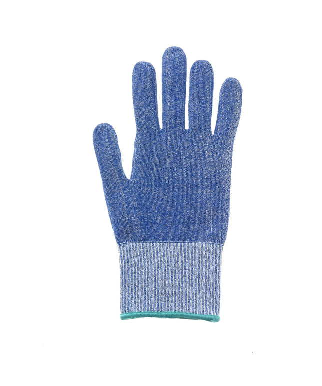Găng Tay Chống Cắt Mercer Culinary M33416BLM Cỡ M Polyethylene Siêu Mỏng Xanh Dương Viền Xanh Lá