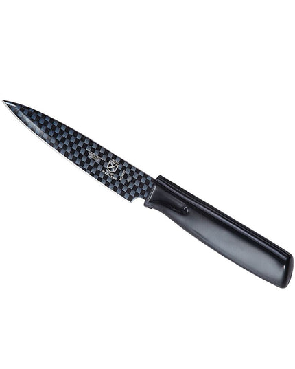 Dao Gọt Mercer Culinary M33910B 10.2 cm Cán ABS Đen Thép Nhật Carbon Cao