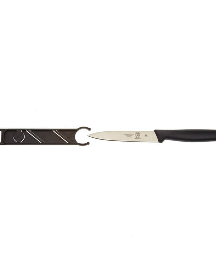 Dao Bar Mercer Culinary M33933B 10.2 cm Cán Polypropylene Đen Thép Carbon Cao Nhật Bản