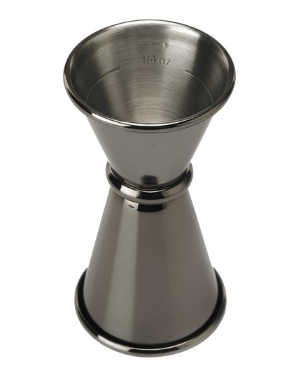 Ly Đong Đôi Kiểu Nhật Barfly M37000BK 15 ml & 22 ml Đen Gun Metal