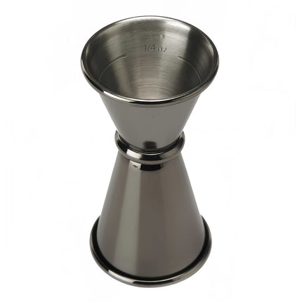 Ly Đong Đôi Kiểu Nhật Barfly M37000BK 15 ml & 22 ml Đen Gun Metal