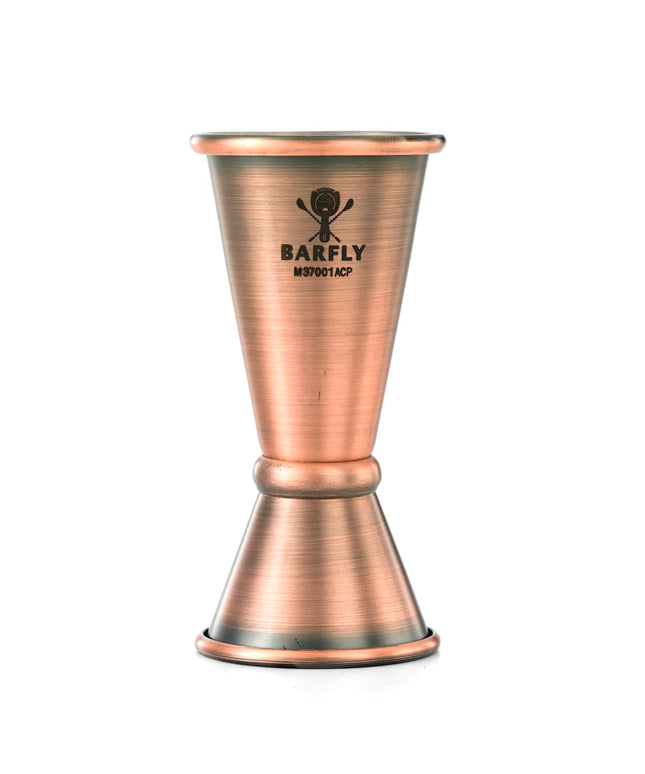 Ly Đong Đôi Kiểu Nhật Barfly M37001ACP - 20 ml & 40 ml, Màu Đồng Cổ