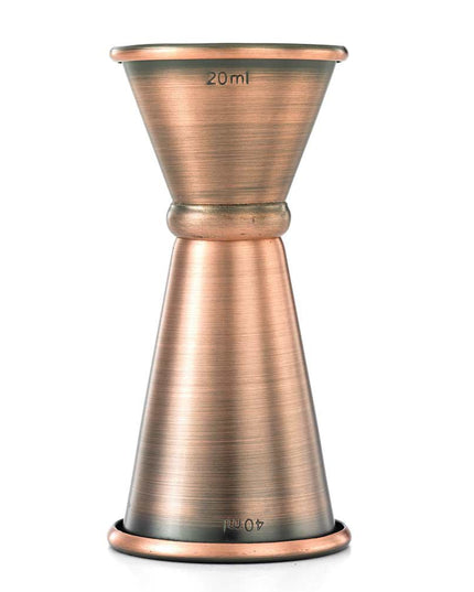 Ly Đong Đôi Kiểu Nhật Barfly M37001ACP - 20 ml & 40 ml, Màu Đồng Cổ