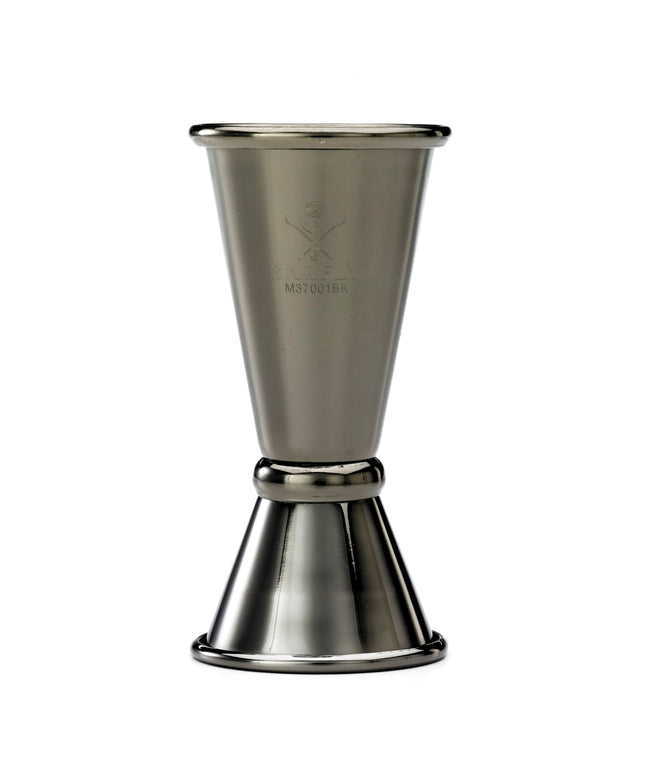Ly Đong Đôi Kiểu Nhật Barfly M37001BK - 20 ml & 40 ml, Màu Đen Gun Metal