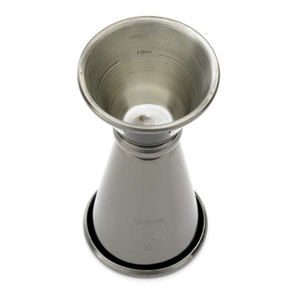 Ly Đong Đôi Kiểu Nhật Barfly M37001BK - 20 ml & 40 ml, Màu Đen Gun Metal