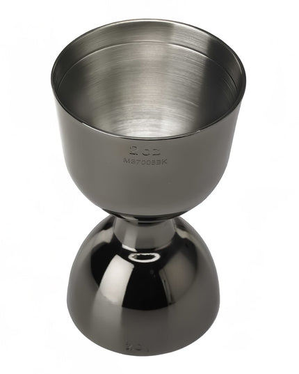 Ly Đong Đôi Barfly M37006BK 30 ml & 60 ml Thép Không Gỉ Đen Gun Metal
