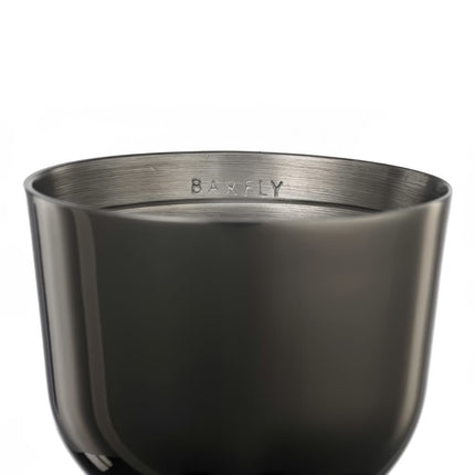 Ly Đong Đôi Barfly M37006BK 30 ml & 60 ml Thép Không Gỉ Đen Gun Metal