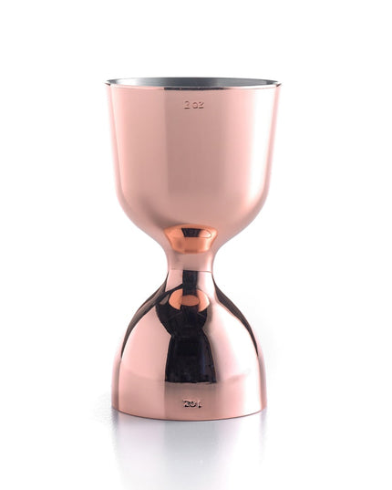 Ly Đong Hình Chuông Viền Thẳng Barfly M37006CP 30 ml & 60 ml Đồng
