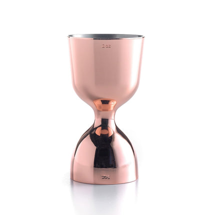 Ly Đong Hình Chuông Viền Thẳng Barfly M37006CP 30 ml & 60 ml Đồng