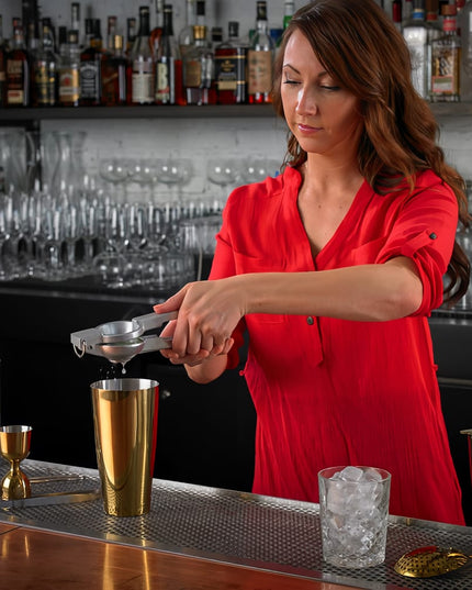 Bình Lắc Cocktail Thép Không Gỉ Barfly M37008GD 828 ml Vàng