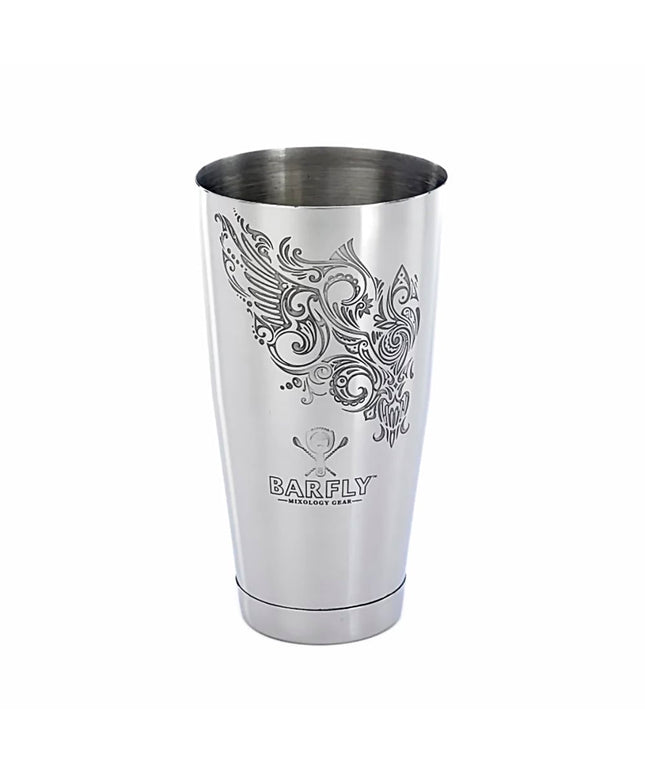 Bình Lắc Cocktail Thép Không Gỉ Barfly M37008MER 828 ml Logo Barfly