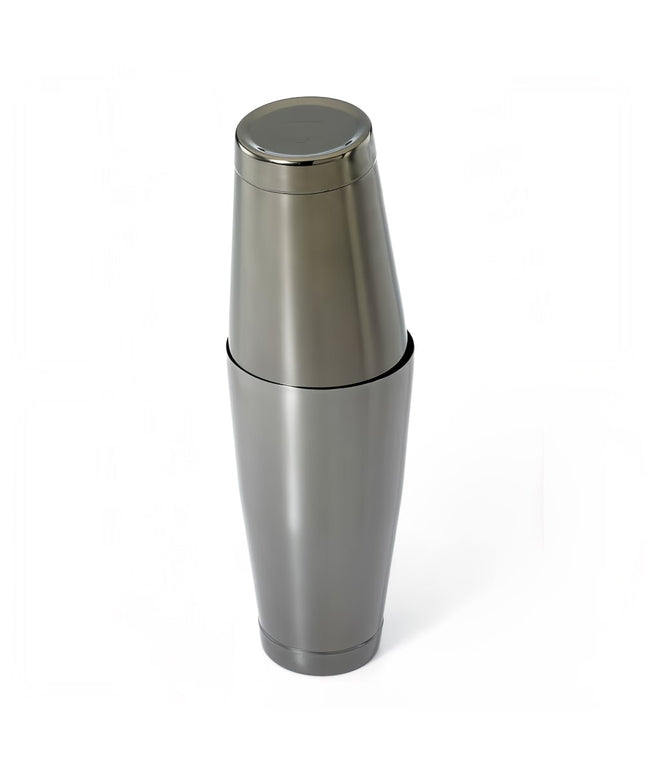 Bộ Bình Lắc Cocktail Thép Không Gỉ Barfly M37009BK 828 ml & 532 ml Màu Đen Kim Loại