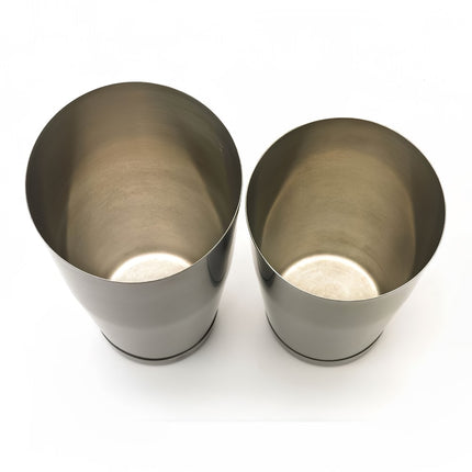 Bộ Bình Lắc Cocktail Barfly M37009VBK 830 ml & 530 ml Thép Không Gỉ Đen Cổ Điển