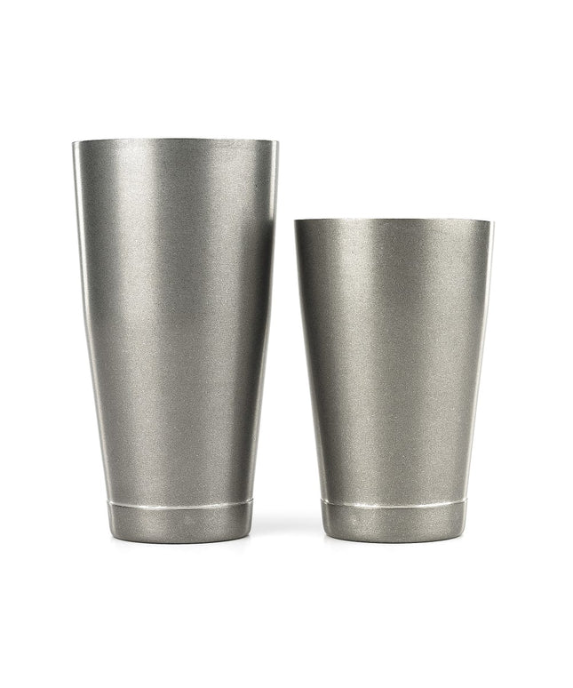 Bộ Bình Lắc Cocktail Thép Không Gỉ Barfly M37009VN 828 ml & 532 ml Màu Vintage