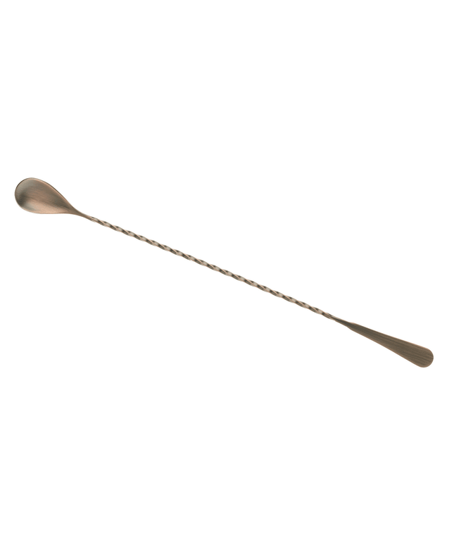 Thìa Bar Kiểu Nhật Barfly M37010ACP Đầu Gia Công Đồng Cổ Điển 33.5 cm