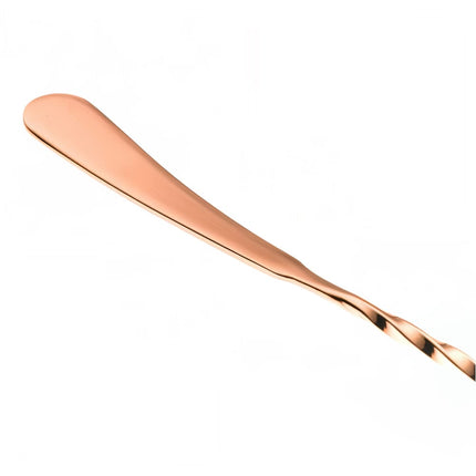 Thìa Bar Kiểu Nhật Barfly M37011CP Đầu Tiện CNC 43.5 cm Đồng