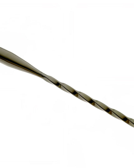 Thìa Bar Barfly M37012BK 30 cm Đầu Giọt Nước Đen Gun Metal