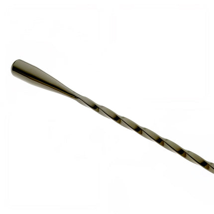 Thìa Bar Barfly M37012BK 30 cm Đầu Giọt Nước Đen Gun Metal