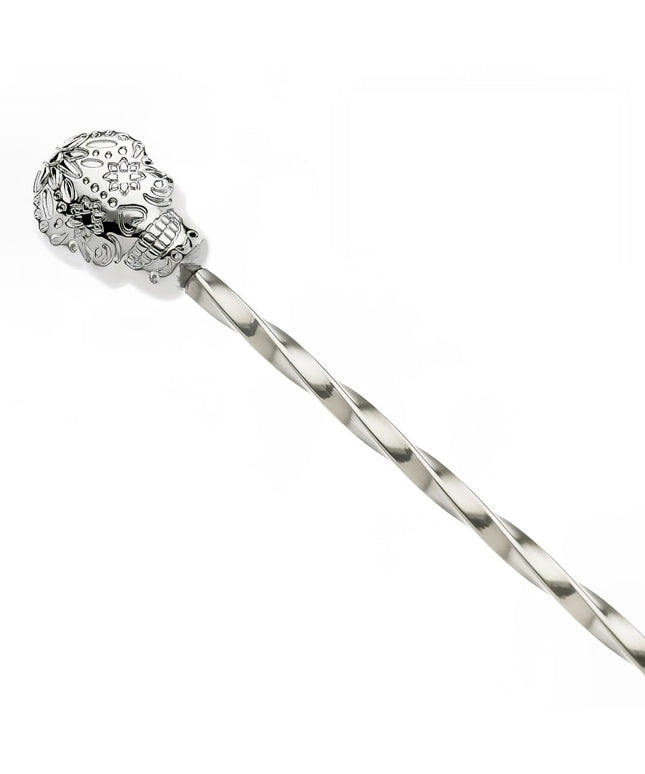 Thìa Bar Barfly M37012SUS 33 cm Đầu Đầu Lâu Đường Thép Không Gỉ
