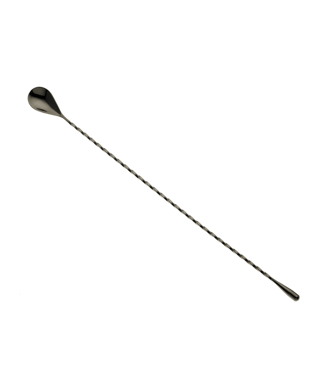 Thìa Bar Đầu Giọt Nước Có Trọng Lượng Barfly M37013BK 40 cm Đen Gun Metal