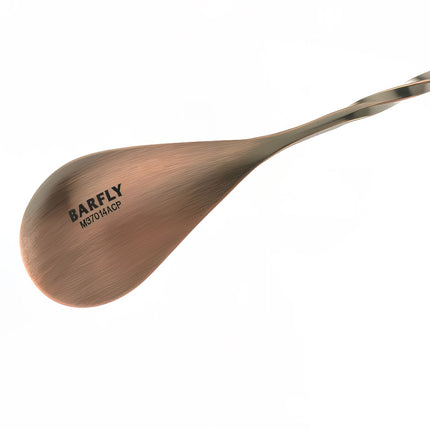 Thìa Bar Đầu Giọt Nước Có Trọng Lượng Barfly M37014ACP 49.8 cm Đồng Cổ Điển