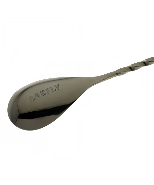 Thìa Bar Barfly M37015BK Đầu Nĩa Màu Đen Gun Metal 31.4 cm