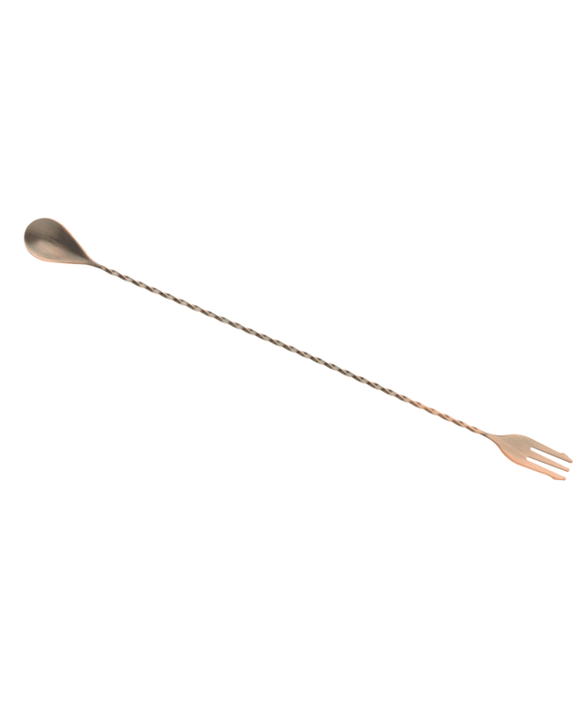 Thìa Bar Barfly M37016ACP Đầu Nĩa Đồng Cổ Điển 40 cm