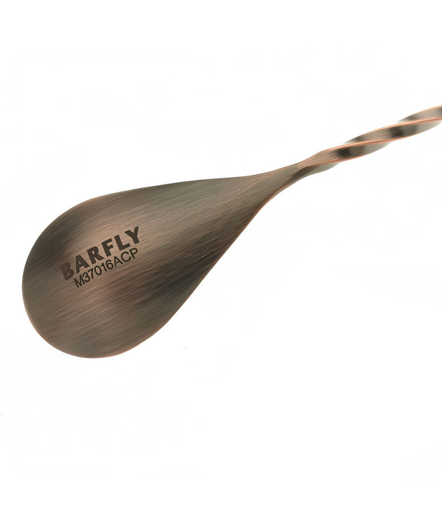 Thìa Bar Barfly M37016ACP Đầu Nĩa Đồng Cổ Điển 40 cm