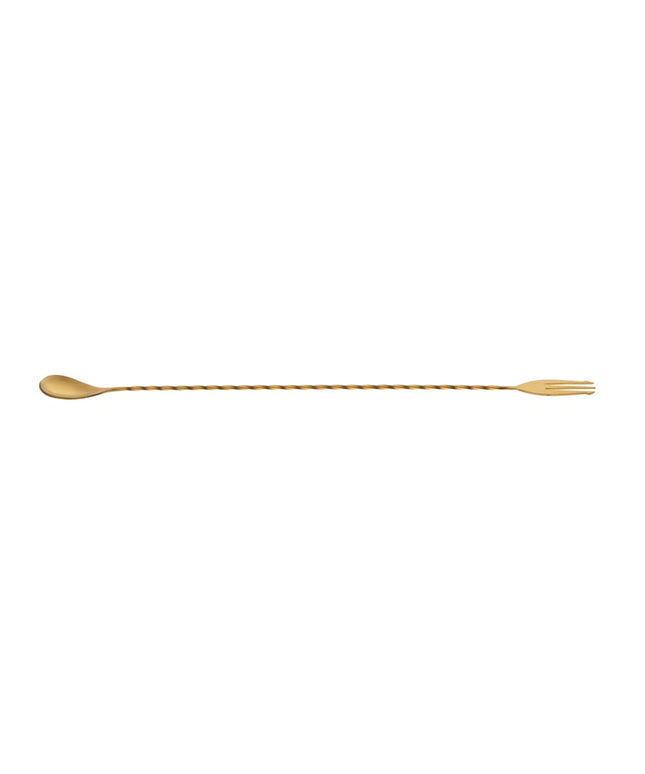 Thìa Bar Barfly M37016GD 40 cm Đầu Nĩa, Vàng