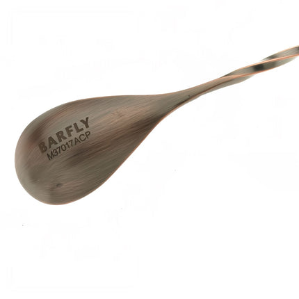 Thìa Bar Đầu Nĩa Barfly M37017ACP 49.8 cm Đồng Cổ Điển