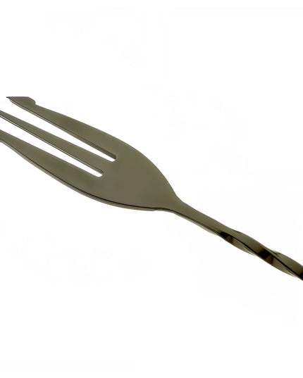 Thìa Bar Barfly M37017BK 49.8 cm Đầu Nĩa Đen Gun Metal