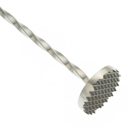 Thìa Bar Barfly M37019 40 cm Đầu Muddler, Thép Không Gỉ