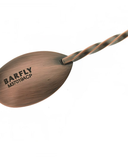 Thìa Bar Barfly M37019ACP 40 cm Đầu Muddler, Đồng Cổ Điển