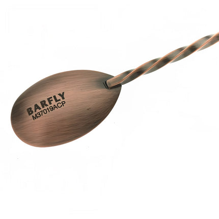 Thìa Bar Barfly M37019ACP 40 cm Đầu Muddler, Đồng Cổ Điển