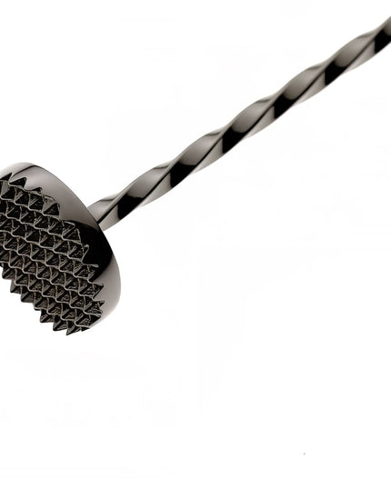 Thìa Bar Barfly M37019BK 40 cm Đầu Muddler, Đen Gun Metal