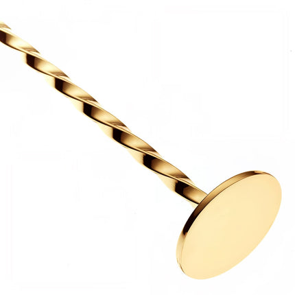 Thìa Bar Barfly M37019GD 40 cm Đầu Muddler, Vàng