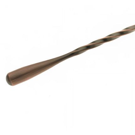 Que Khuấy Cocktail Barfly M37020ACP 33.5 cm Hai Đầu Giọt Nước, Đồng Cổ Điển
