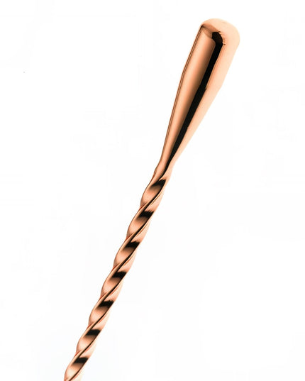 Que Khuấy Cocktail Barfly M37020CP 33.5 cm Hai Đầu Giọt Nước, Đồng