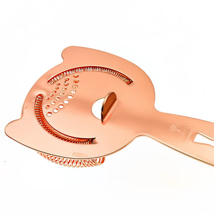 Rây Lọc Quầy Bar 2 Ngạnh Barfly M37026CP Thép Không Gỉ Màu Đồng
