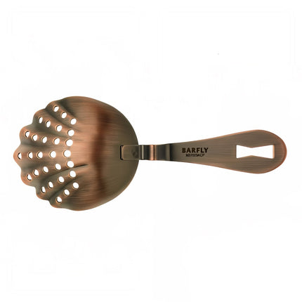 Lọc Julep Viền Sò Barfly M37029ACP 17.8 cm Màu Đồng Cổ