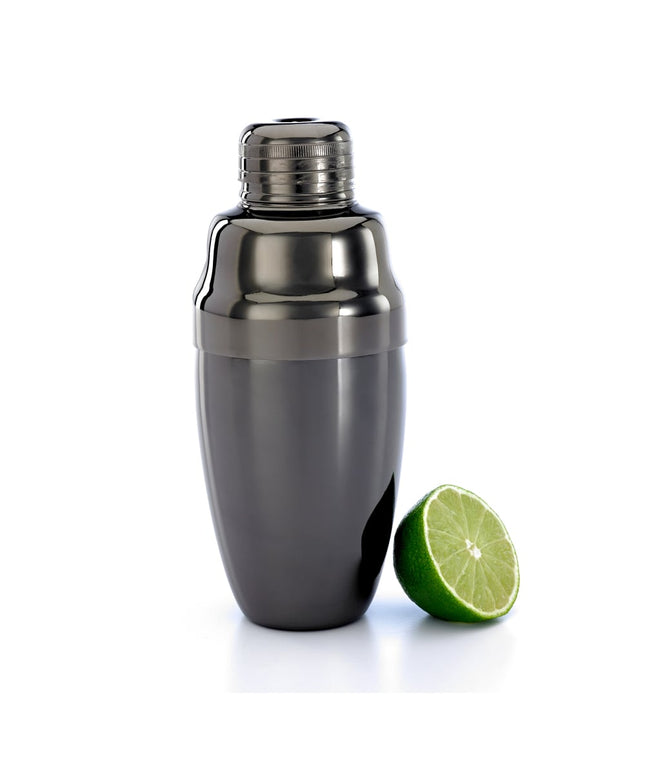 Bộ Bình Lắc Cocktail Thép Không Gỉ Barfly M37038BK 532 ml Màu Đen Kim Loại