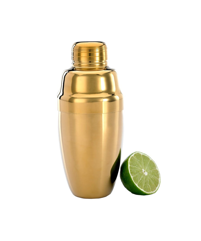 Bộ Bình Lắc Cocktail Barfly M37038GD 530 ml Thép Không Gỉ Vàng