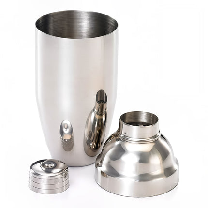 Bộ Bình Lắc Cocktail Thép Không Gỉ Kiểu Nhật Barfly M37039 710 ml